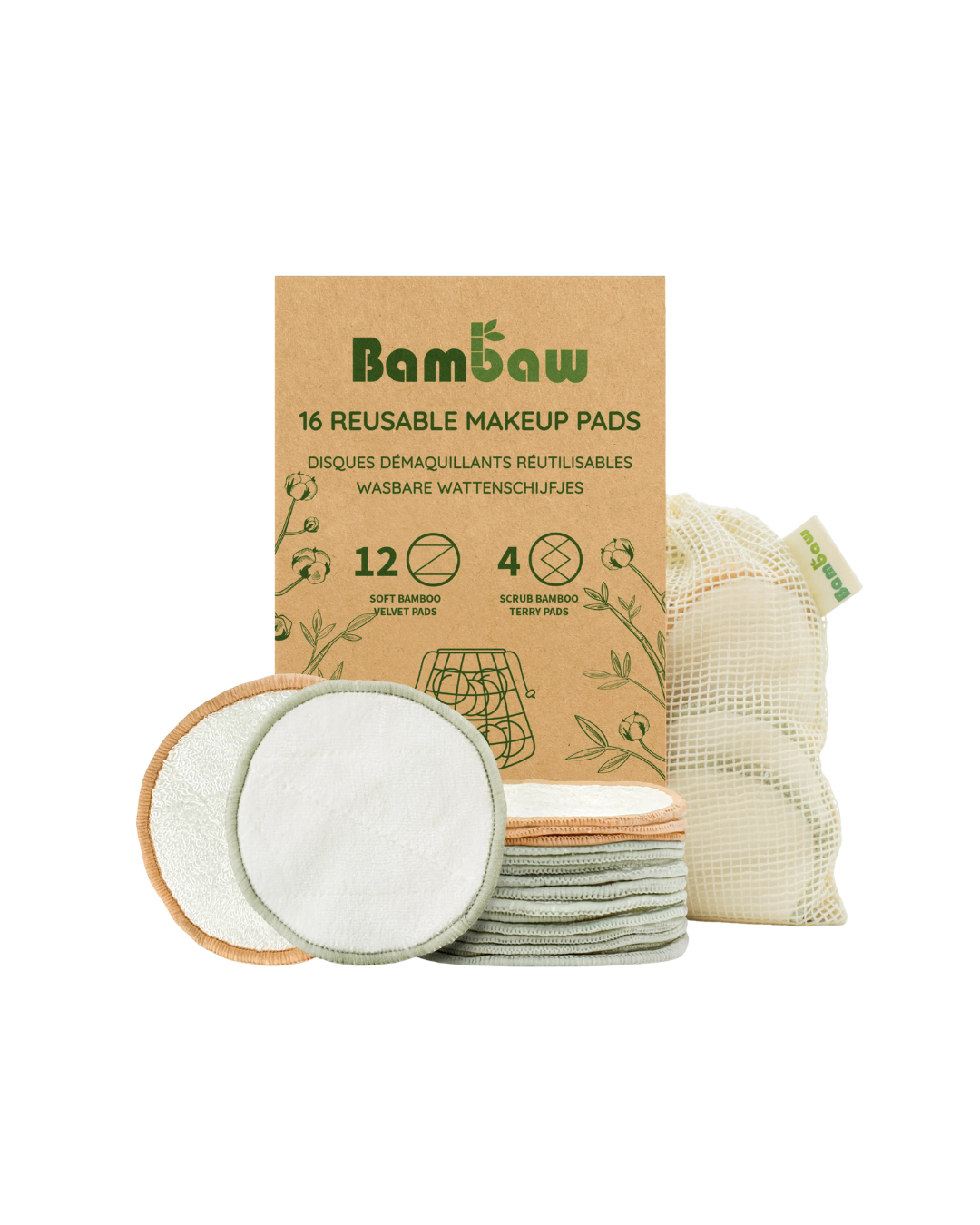 16 Reusable Makeup Pads