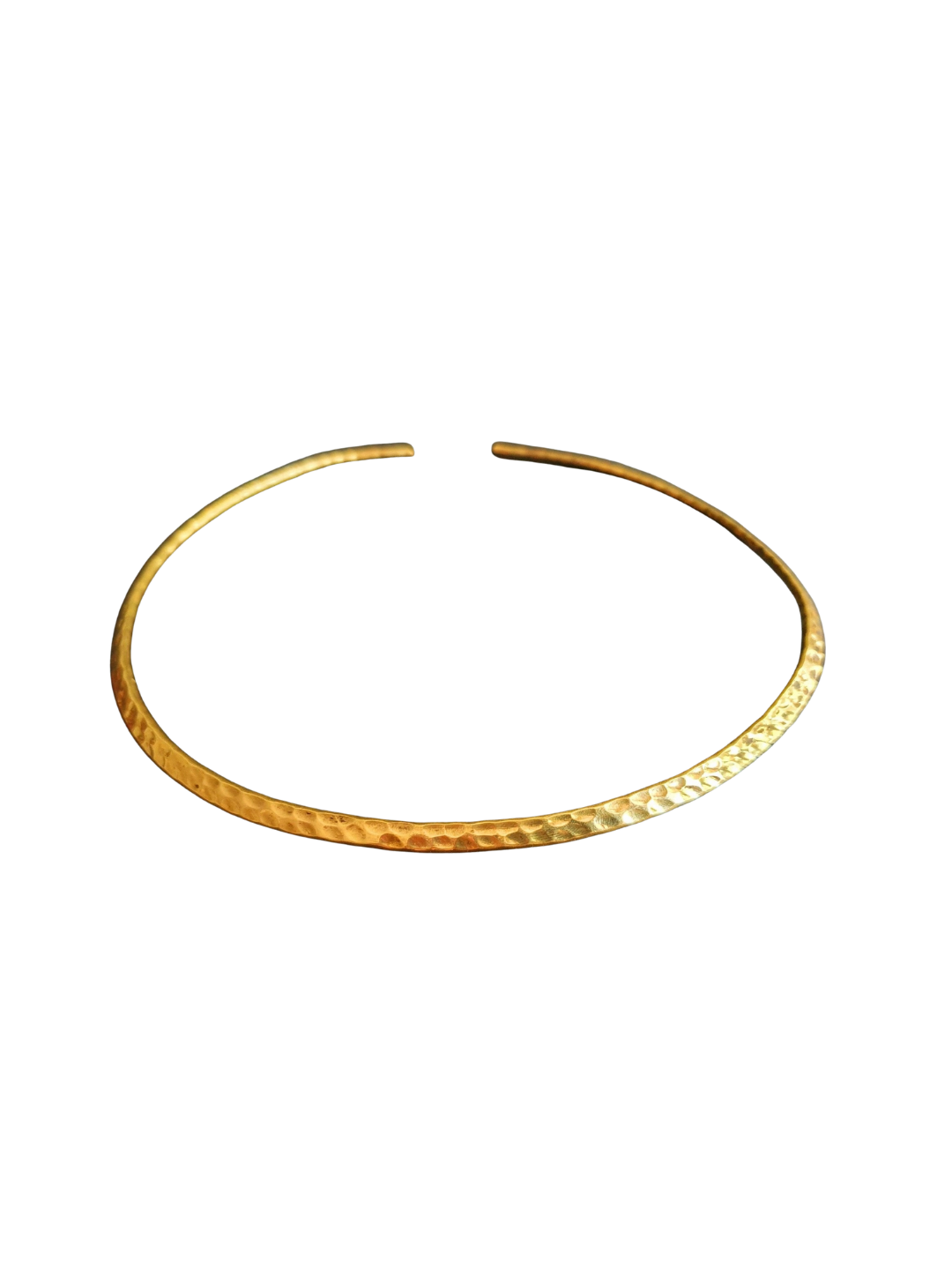 Ethnic Choker Brass Necklace