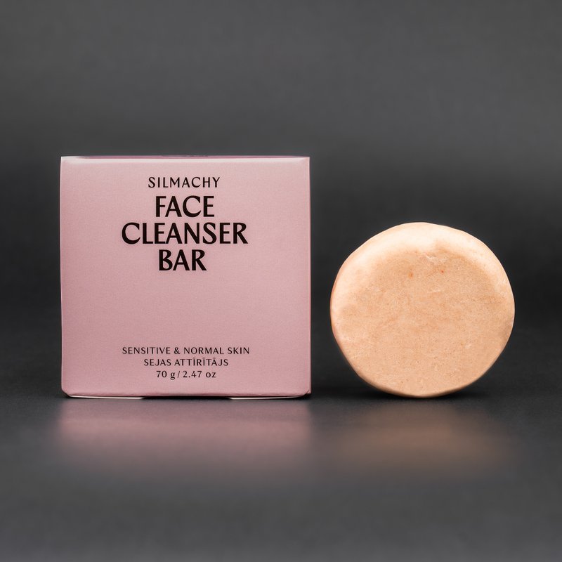 Gentle Foaming Face Cleanser with Pink Clay & Shea Butter | For Sensitive & Normal Skin - Image 2