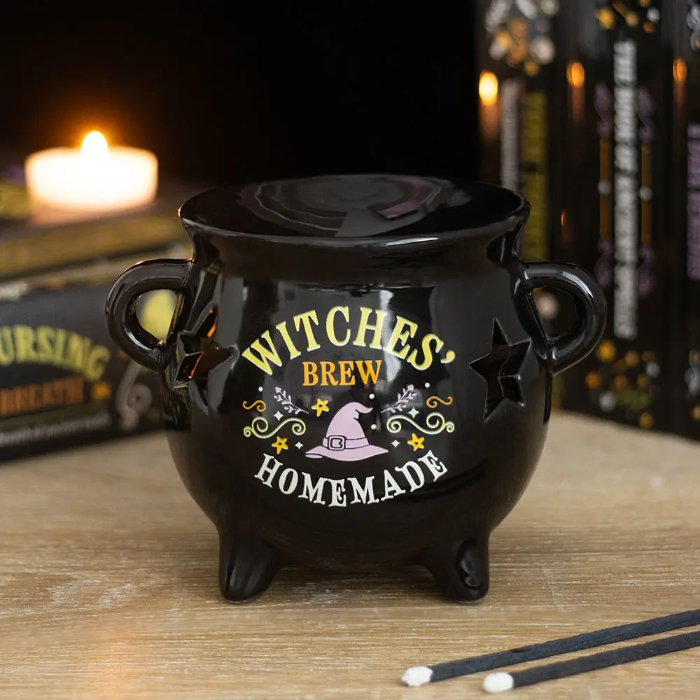 Witches Brew Cauldron Oil Burner and Wax Warmer - Image 3