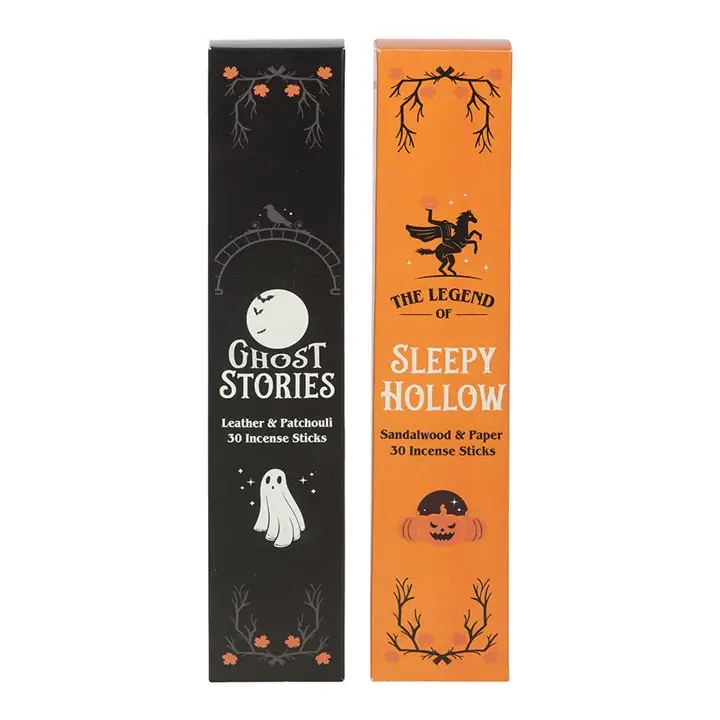Set of 2 Haunted Library Halloween | Incense Stick Packs - Image 2